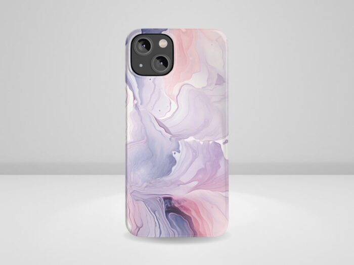Abstract Pastel Phone Case - Image 2